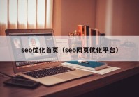seo优化首页（seo网页优化平台）
